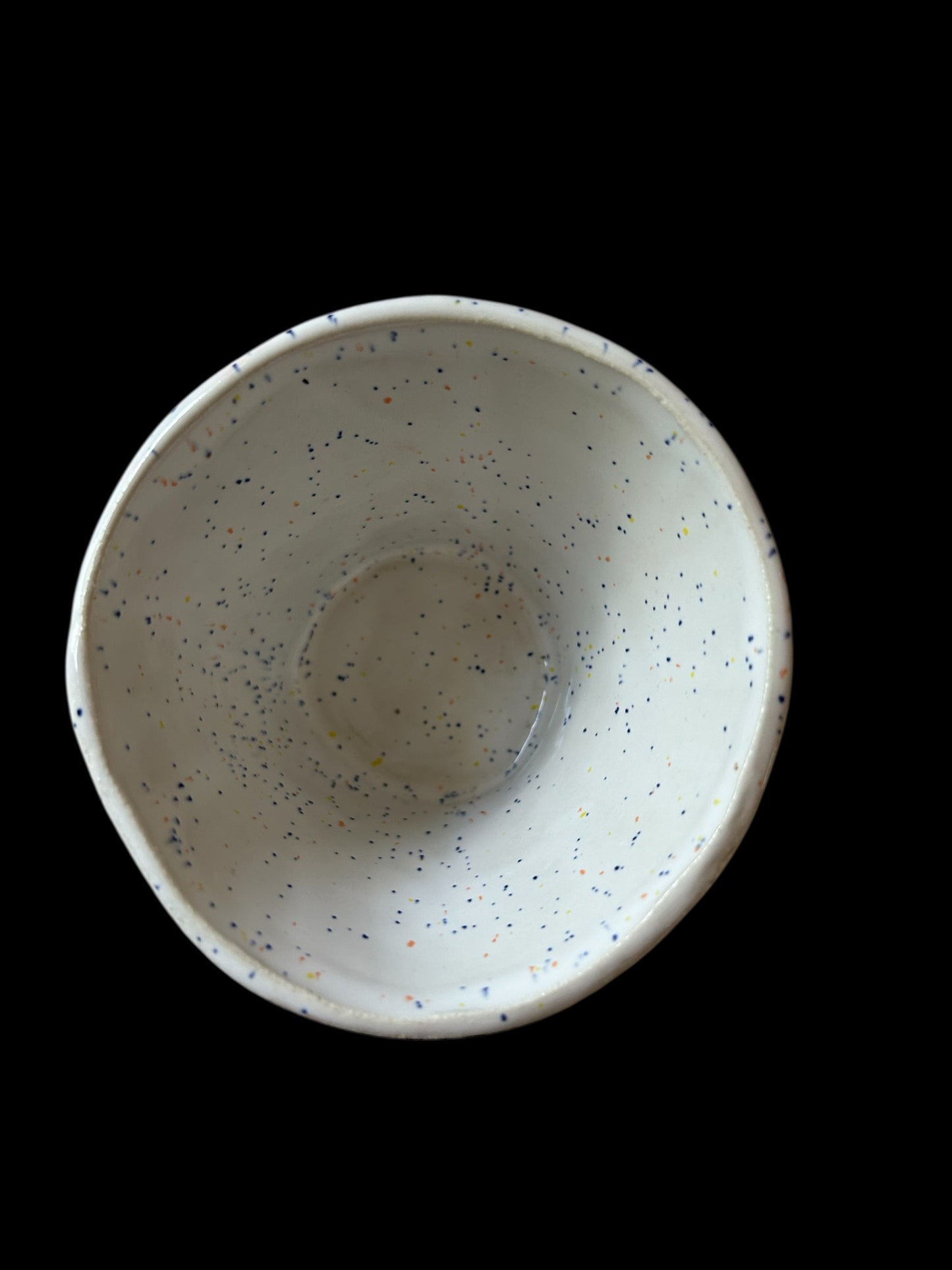 Nerikomi Chawan Tea Bowl #1 in Sunset and Speckle
