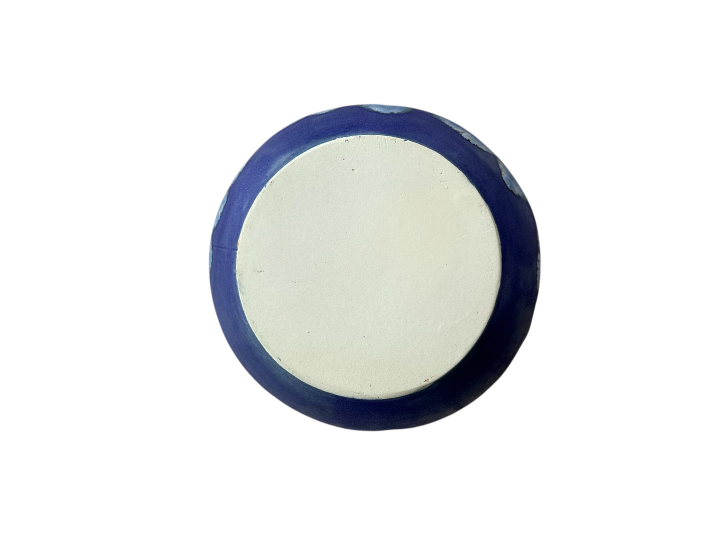 Small 5" Slip Cast Snack Bowl #87 in Aspen Blue