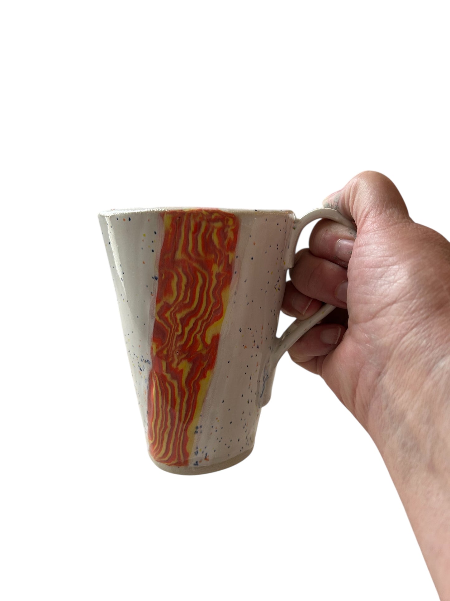 Nerikomi Mug #1 in Sunset and Speckle