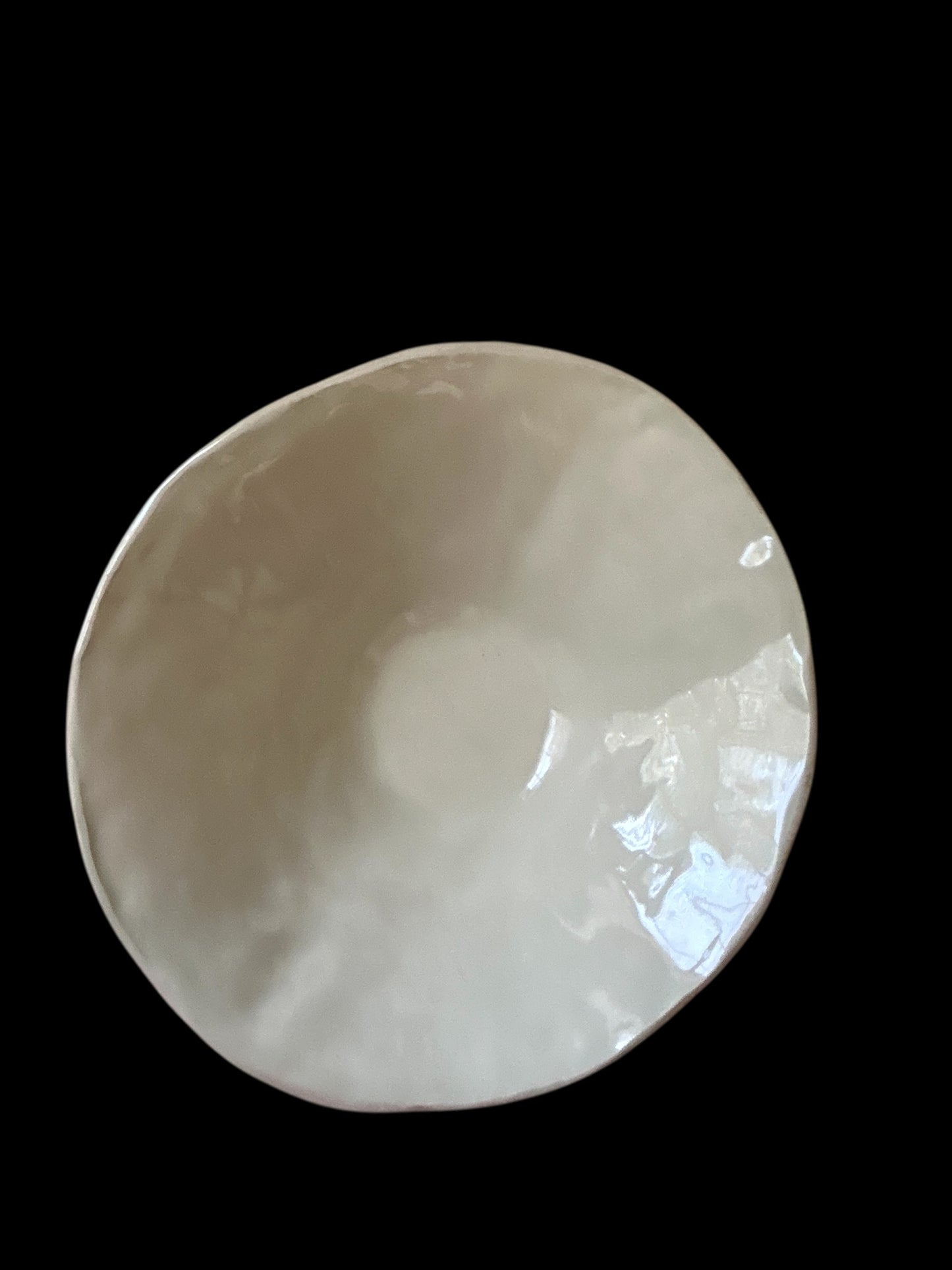 Extra-Large Freeform Sculpted Salad Bowl #1 with Mermaids