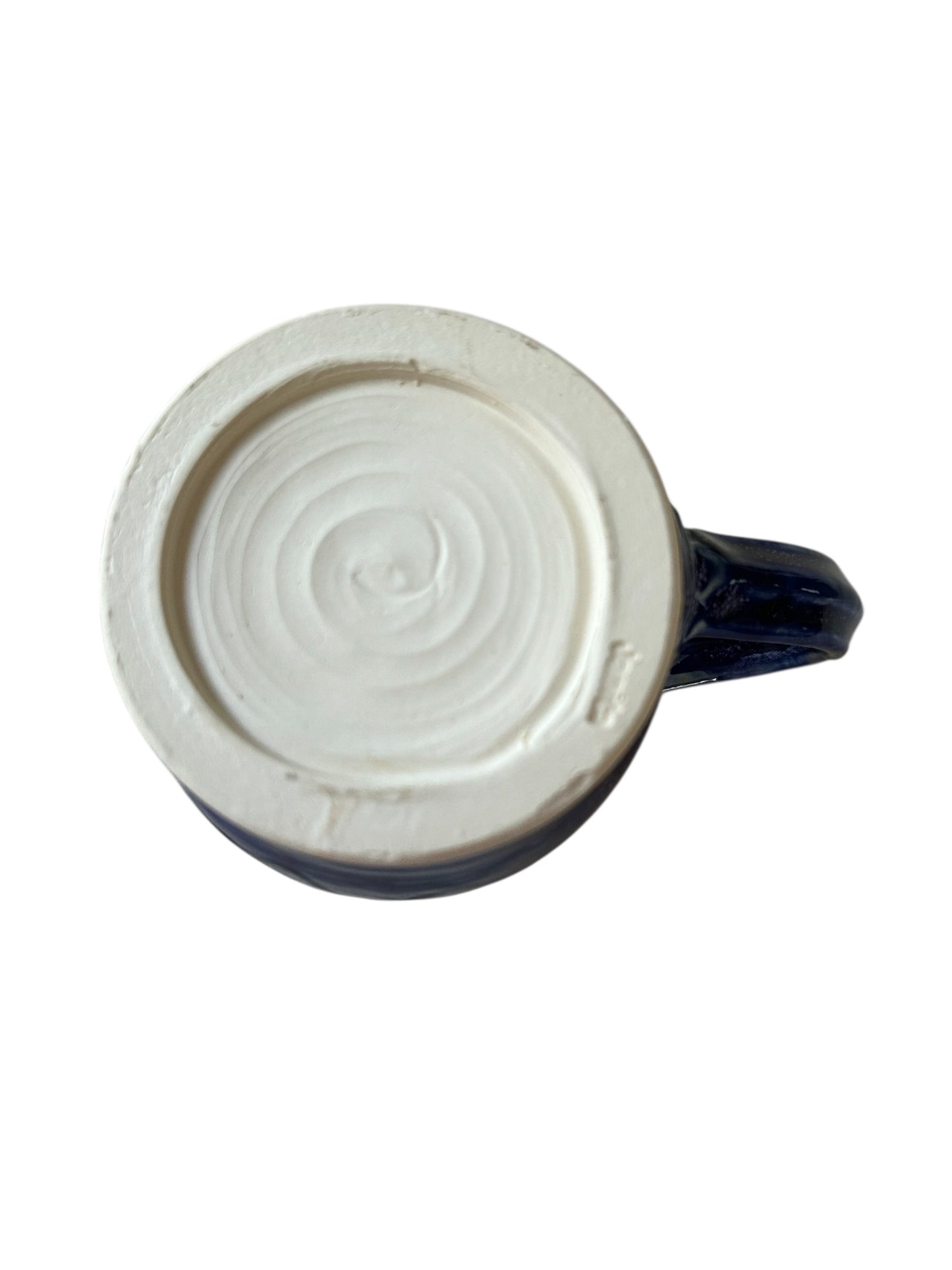Wheel-Thrown Mug #56 in Aspen Blue
