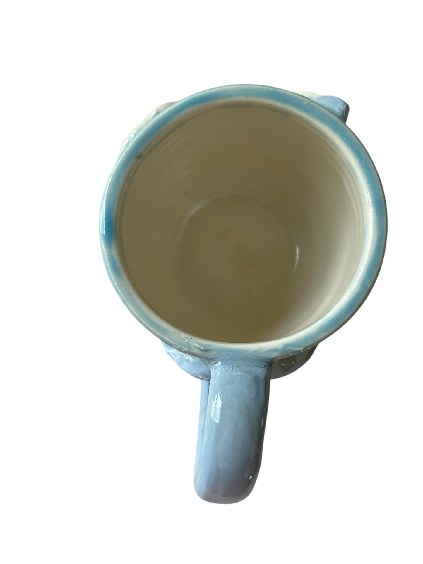 Sculpture Mug #7 with Jumping Whale and Icy Mountains