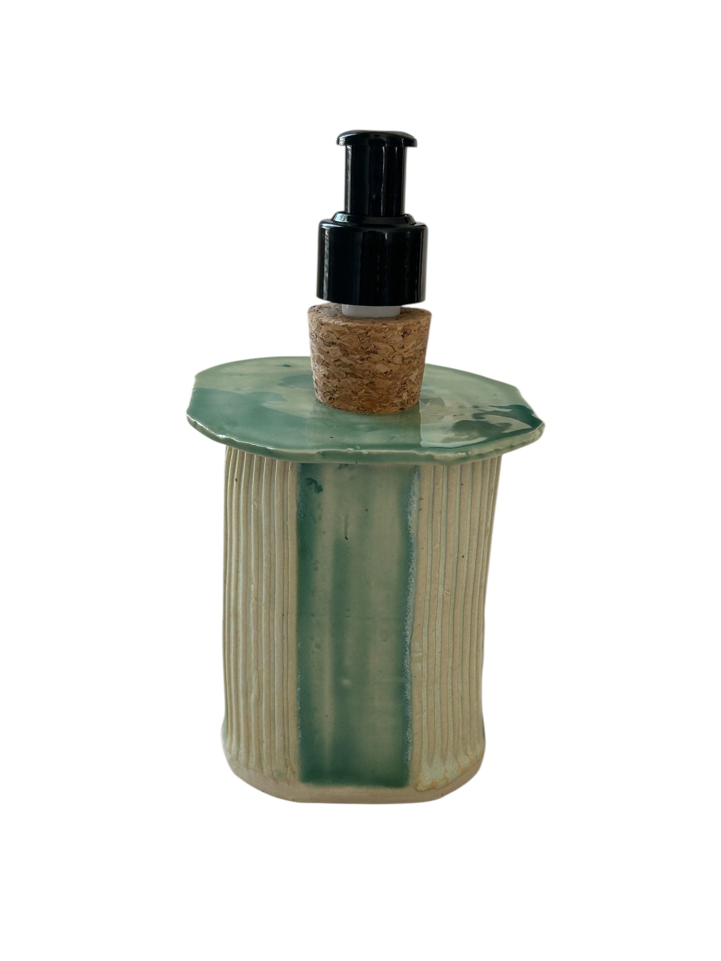 Liquid Soap Dispenser #4 in Translucent Jade