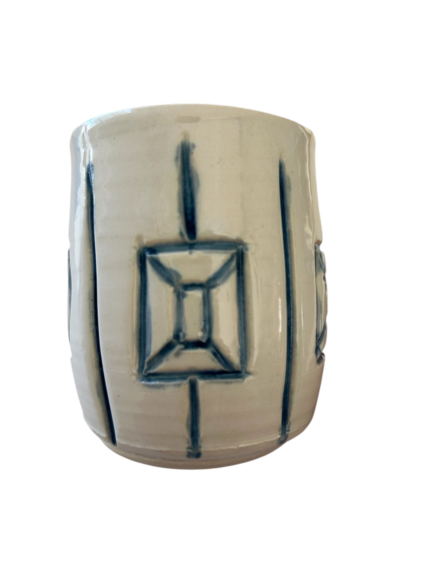 Carved Minimalism Mug #4 with Santa's Buckle Designs