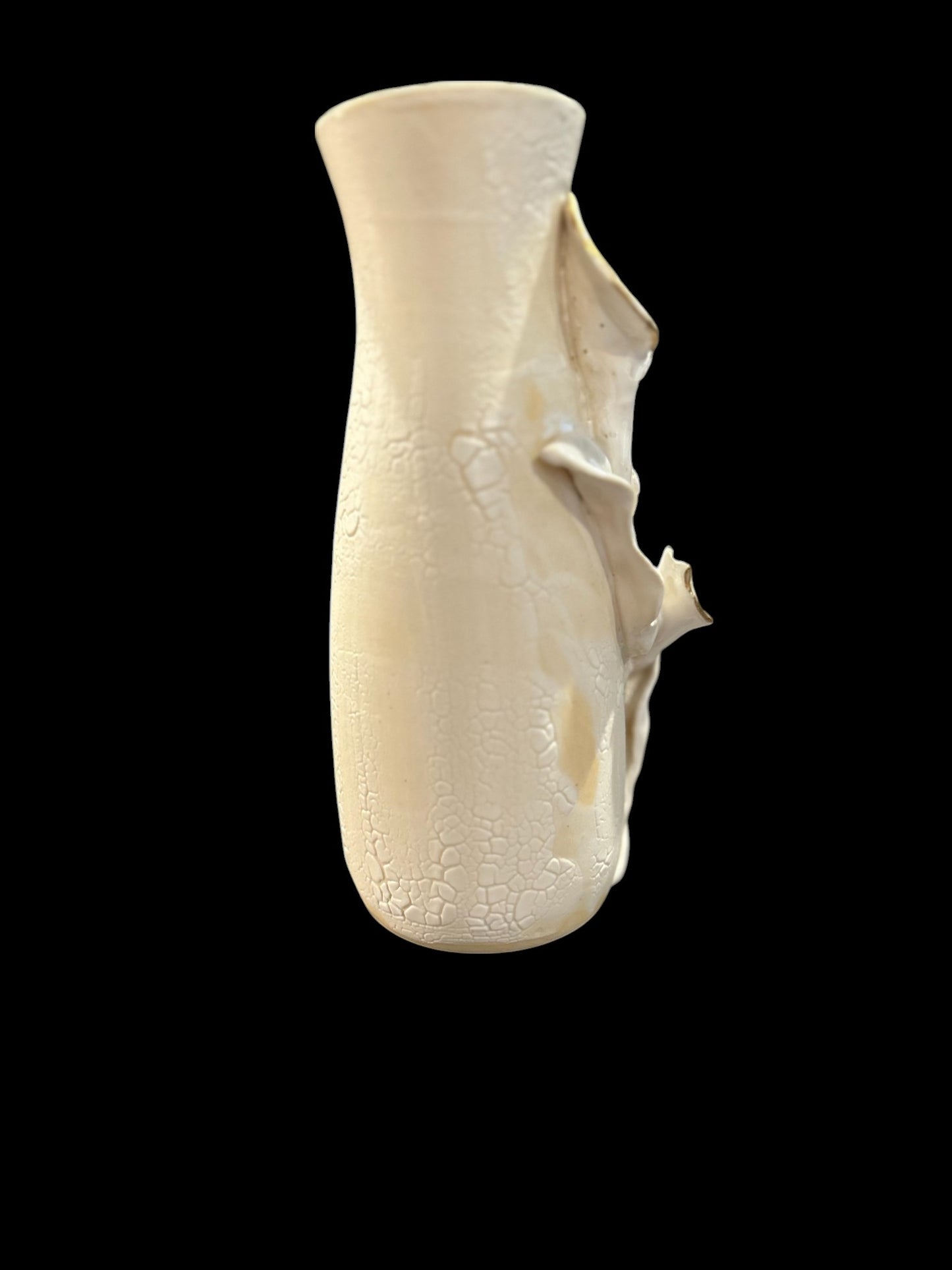 Calla Lily Slip Casted Sculpture Vase 7"