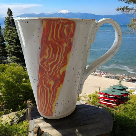 Nerikomi Mug #1 in Sunset and Speckle