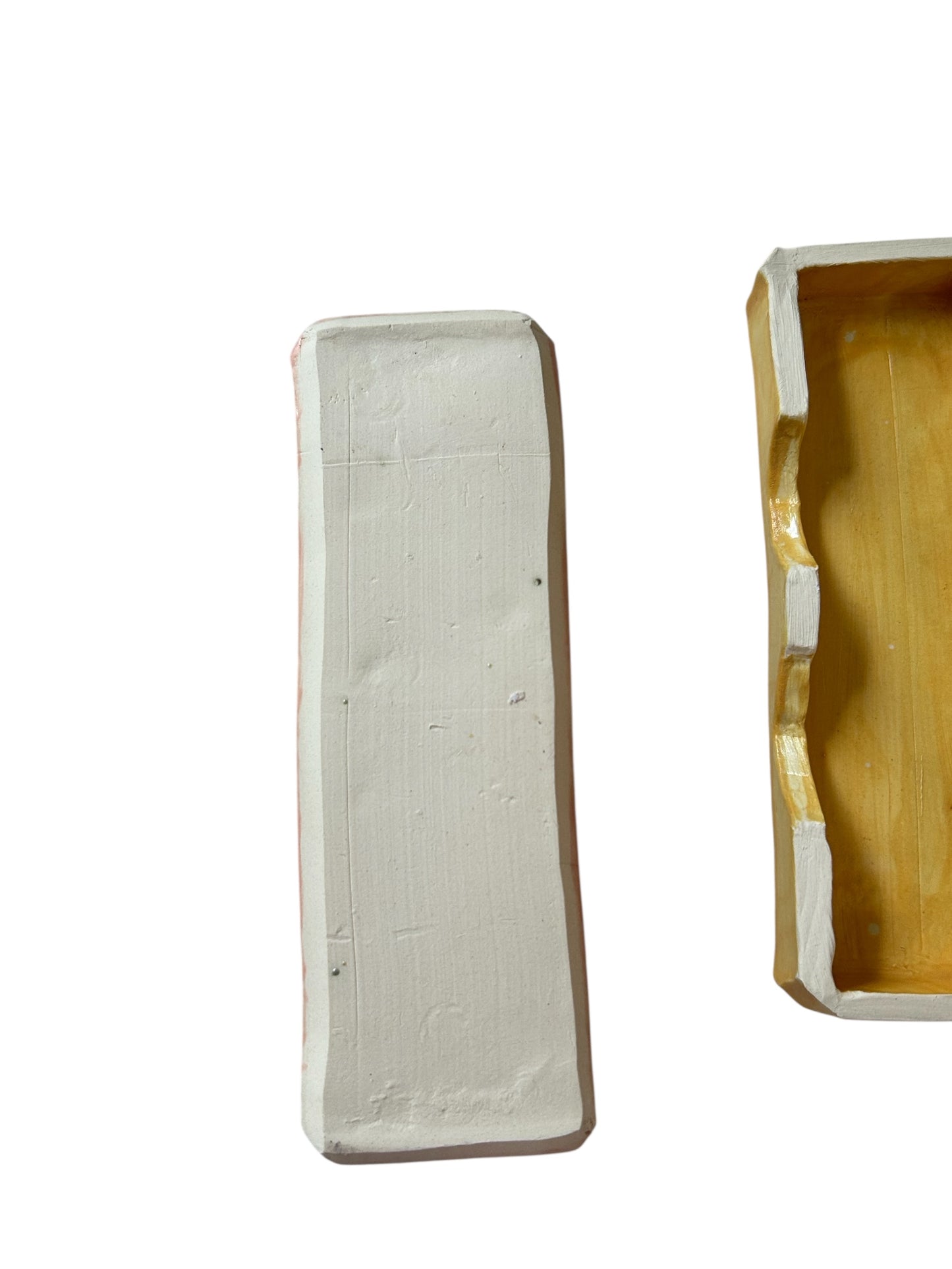 Medium Extruded Eyeglasses Storage Box #1 with Blonde Hair and Blue Eyes