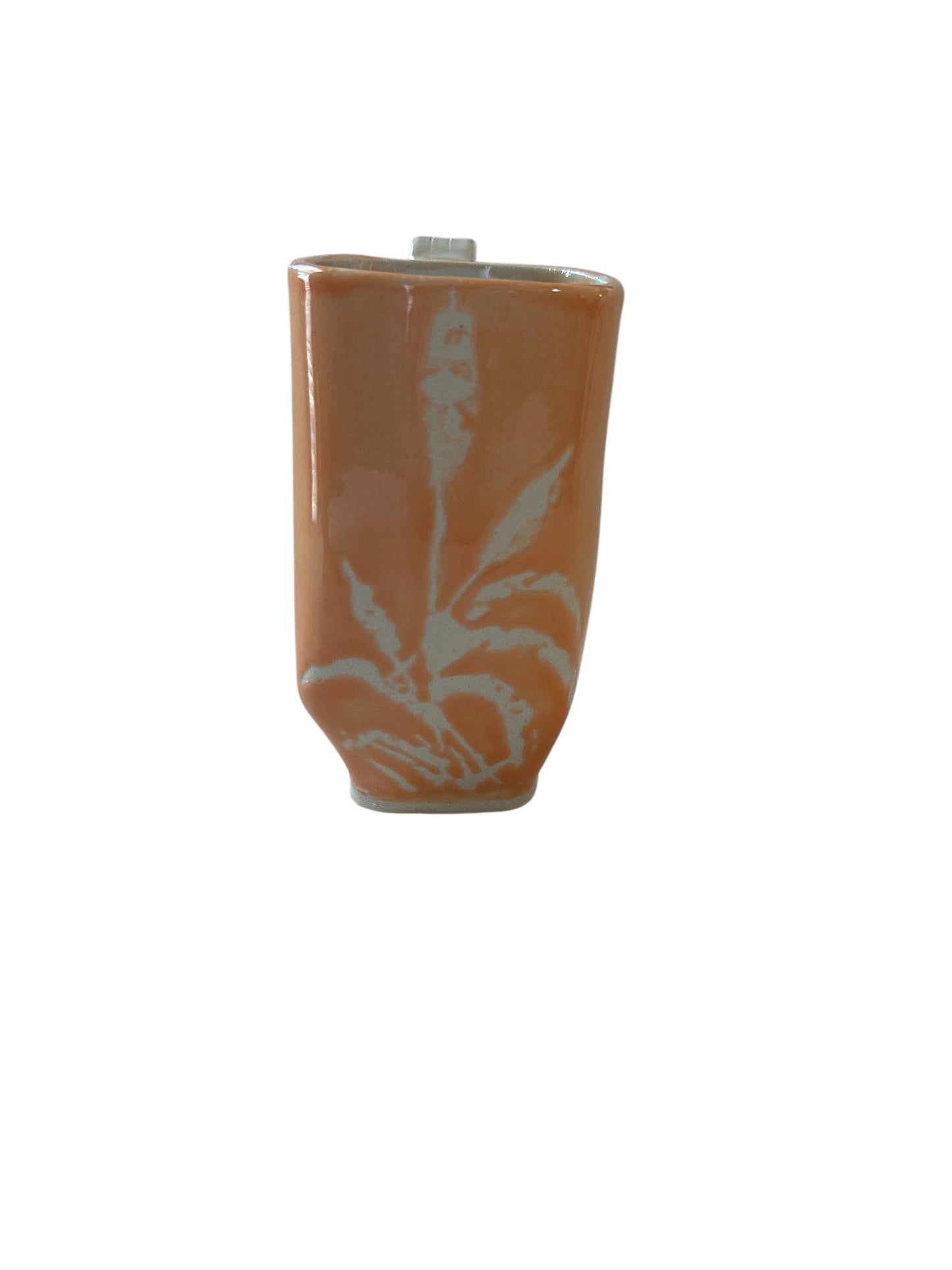 Cattails Complete Square Dinnerware Set #11 in Tangelo