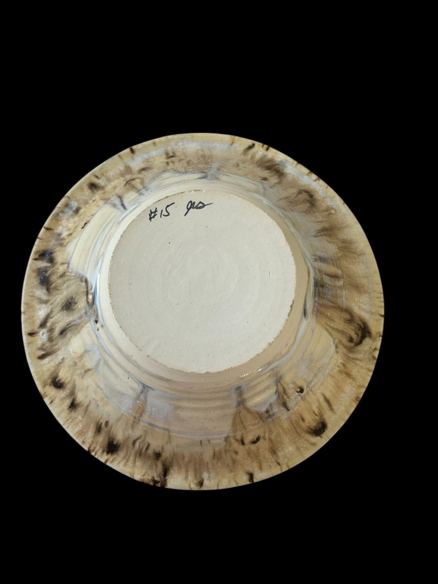 Small General-Purpose Bowl #15 in Southwestern Colors with Desert Sunflower Design
