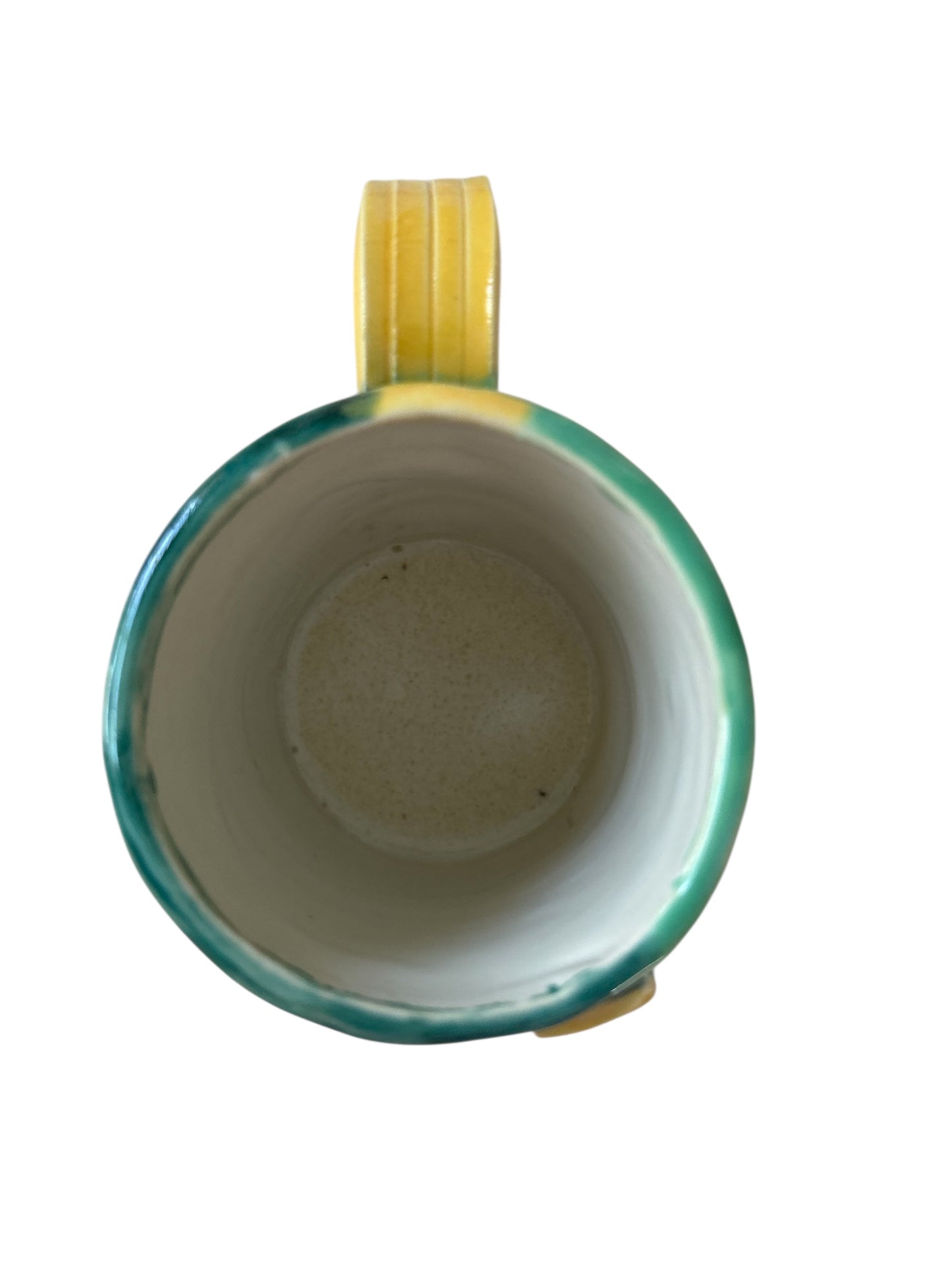 Handbuilt Mug #46 with Harlequin Designs