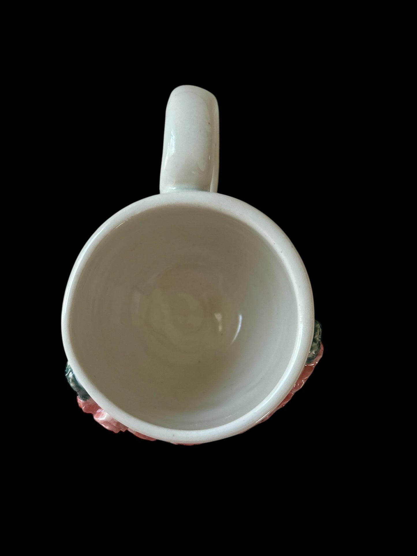 Sprigged Mug #27 with Pink Roses