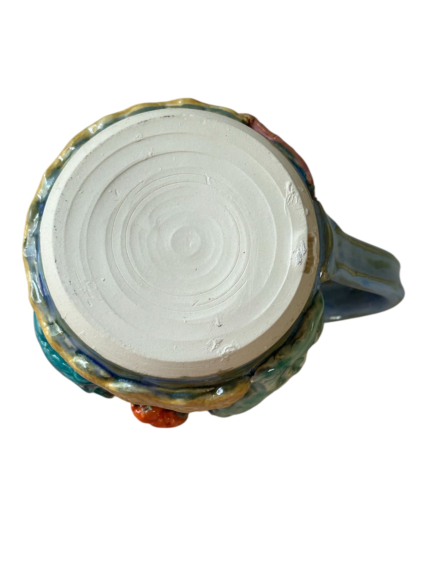Sculpture Mug #2 with Kissing Fish and Coral