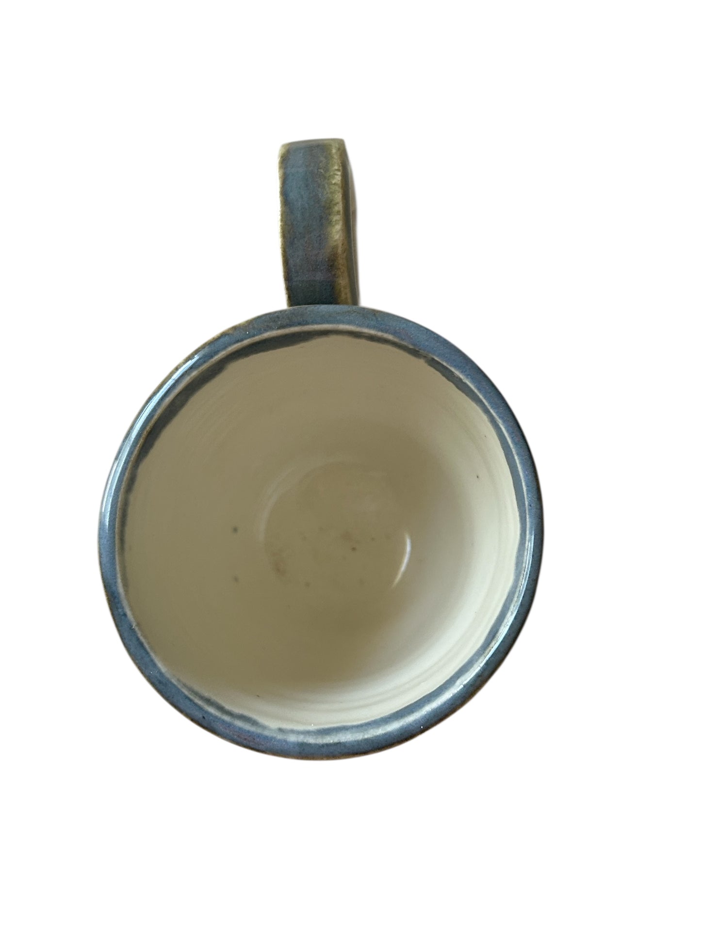Wheel-Thrown Sea and Sand Mug #5