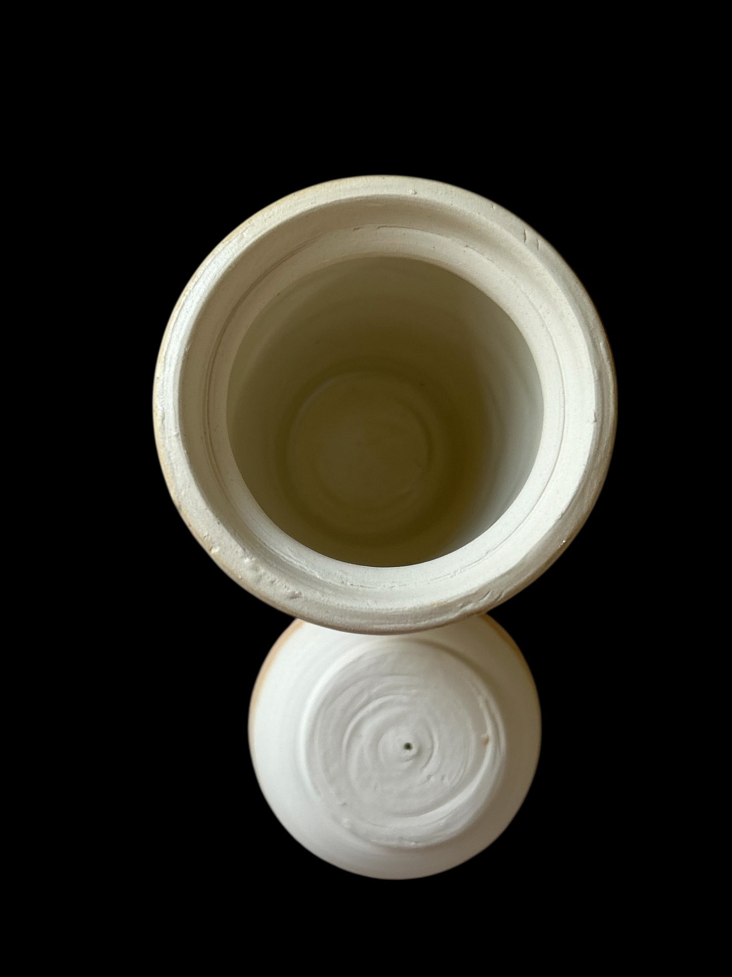 Button Jar #37 with Drop-In Lid and Button Topper in Pale Yellow
