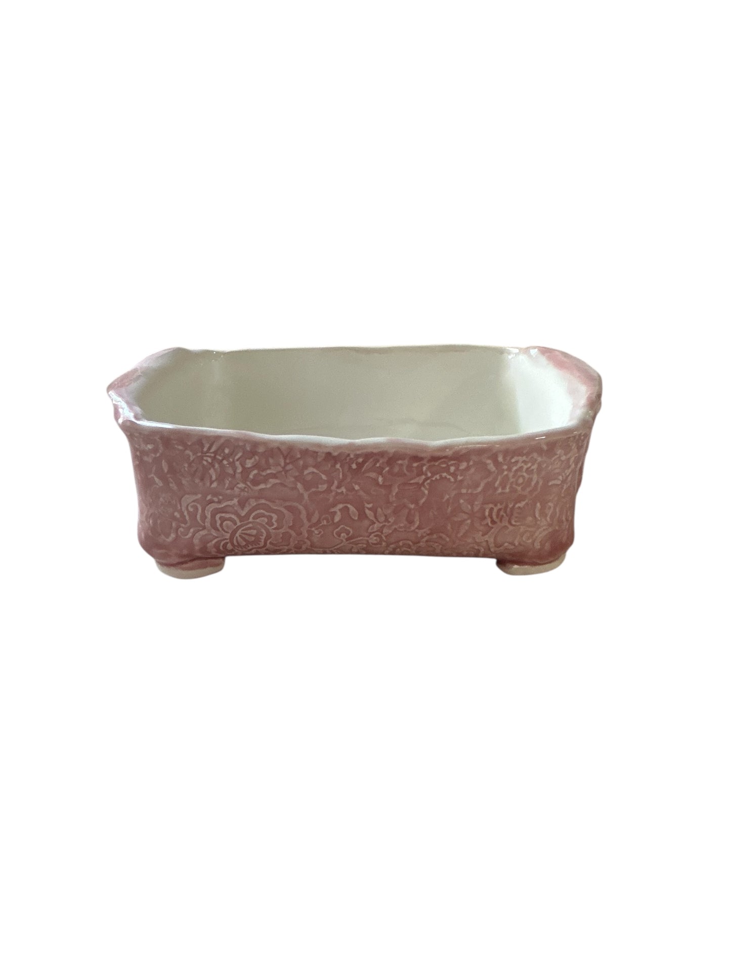 Quick Bread Baker #39 with Paisley Flowers in Transparent Plum