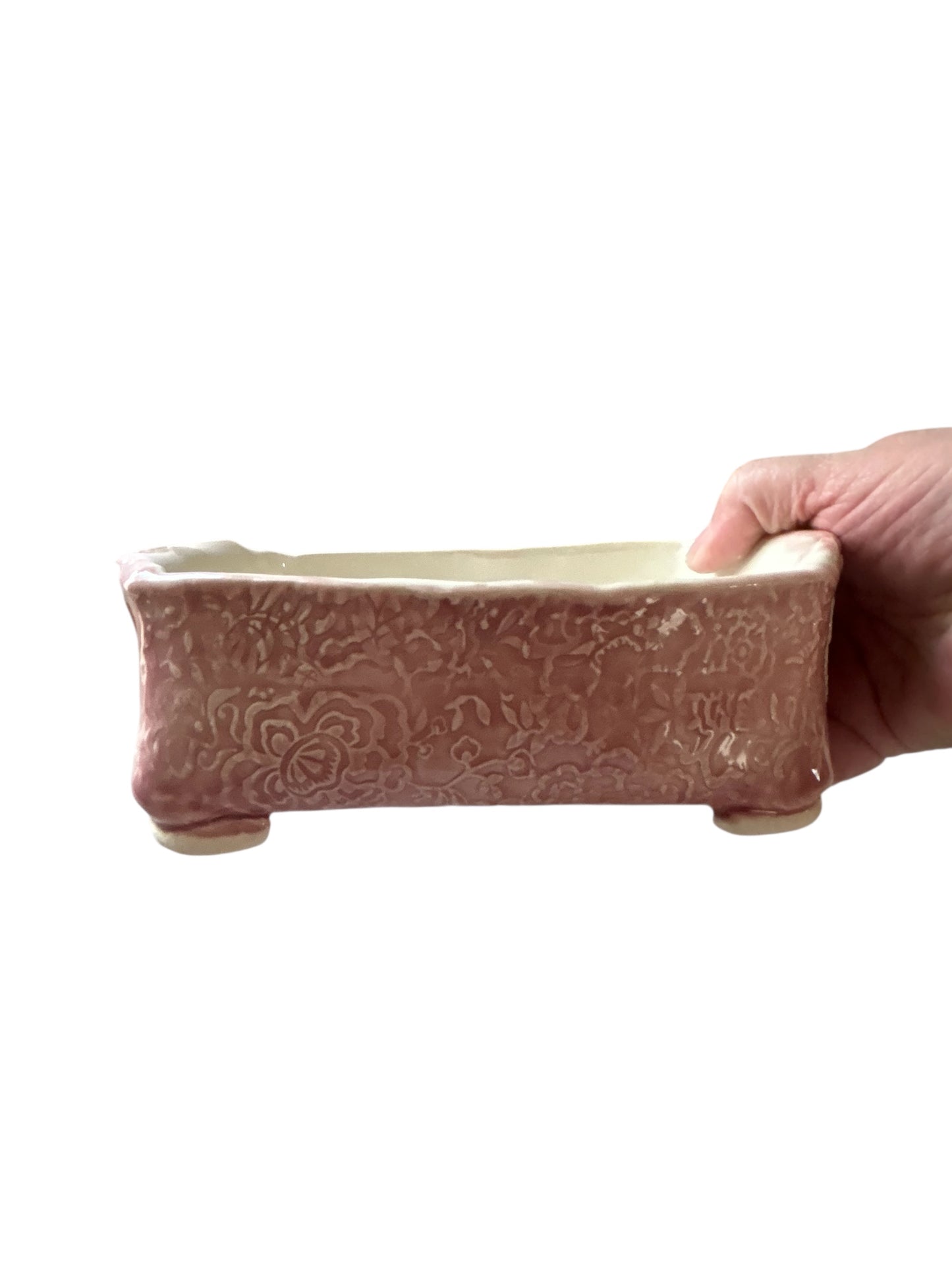 Quick Bread Baker #39 with Paisley Flowers in Transparent Plum