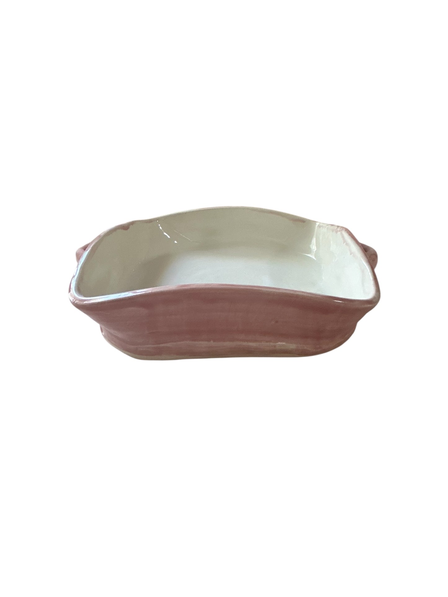 Wheel-Thrown Brownie Pan #40 in Transparent Plum