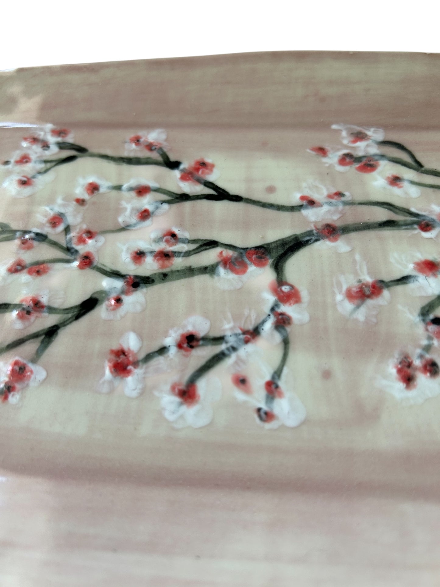 Complete Japanese-Style Dinnerware Set for One #41 with Cherry Blossom Designs