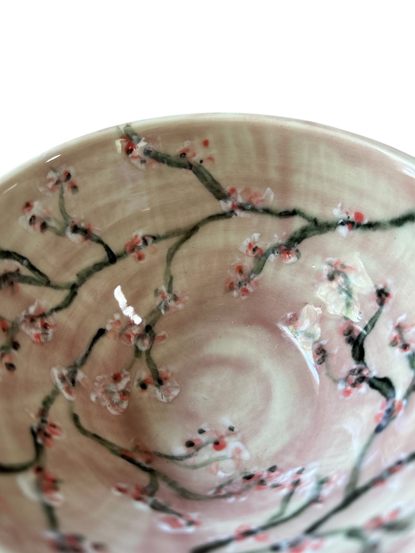 Complete Japanese-Style Dinnerware Set for One #41 with Cherry Blossom Designs