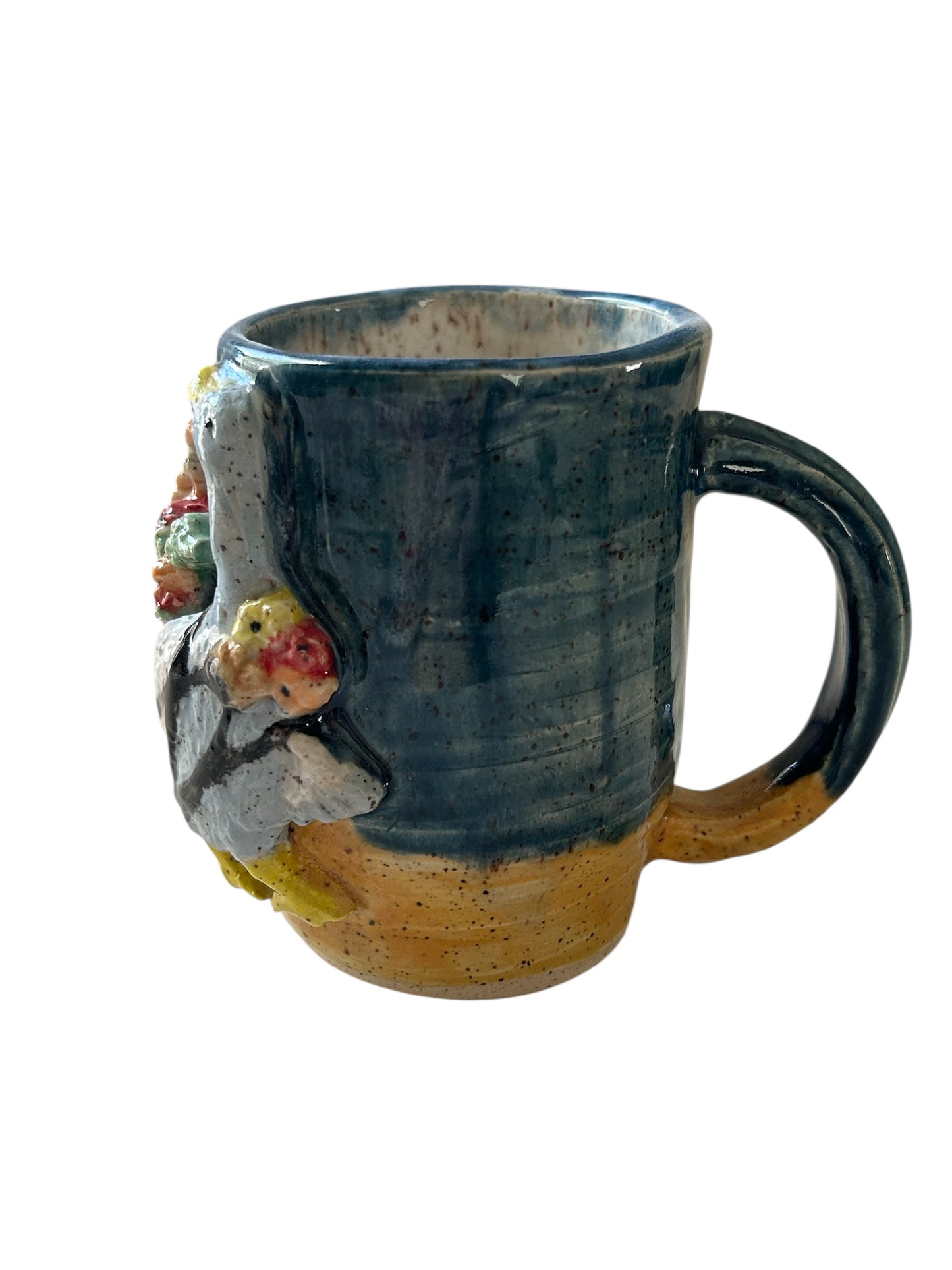 Sculpture Mug #18 with Goose and Harvest Designs