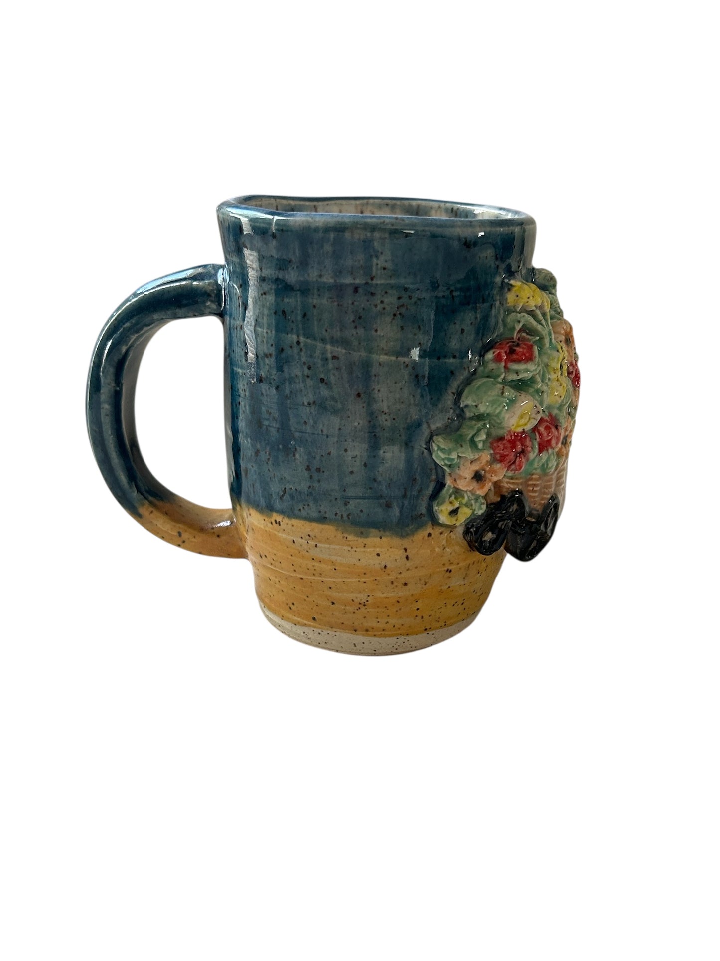 Sculpture Mug #18 with Goose and Harvest Designs