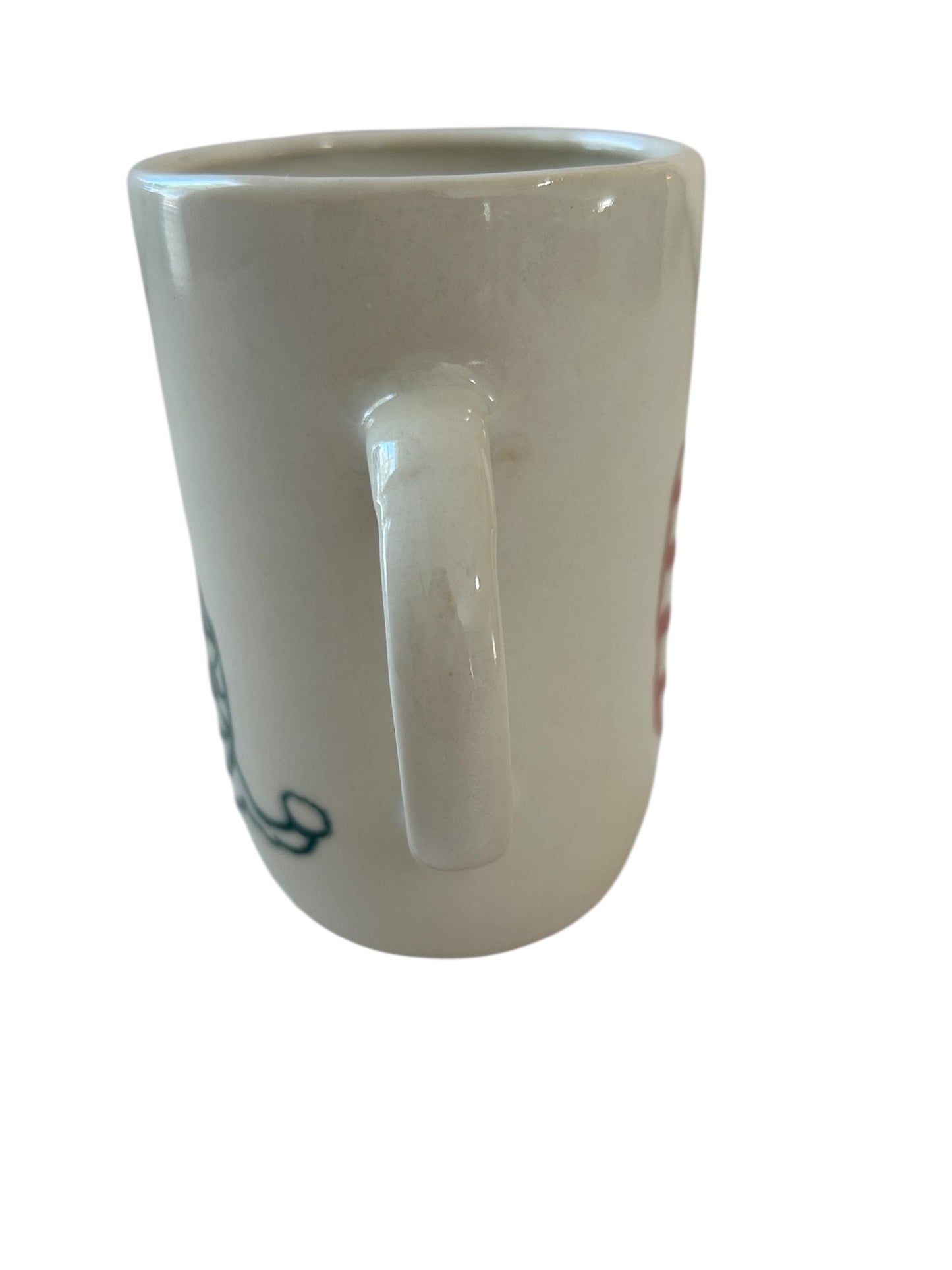 Slip Cast Minimalism Espresso Mug #2 with Snail and Clamshell