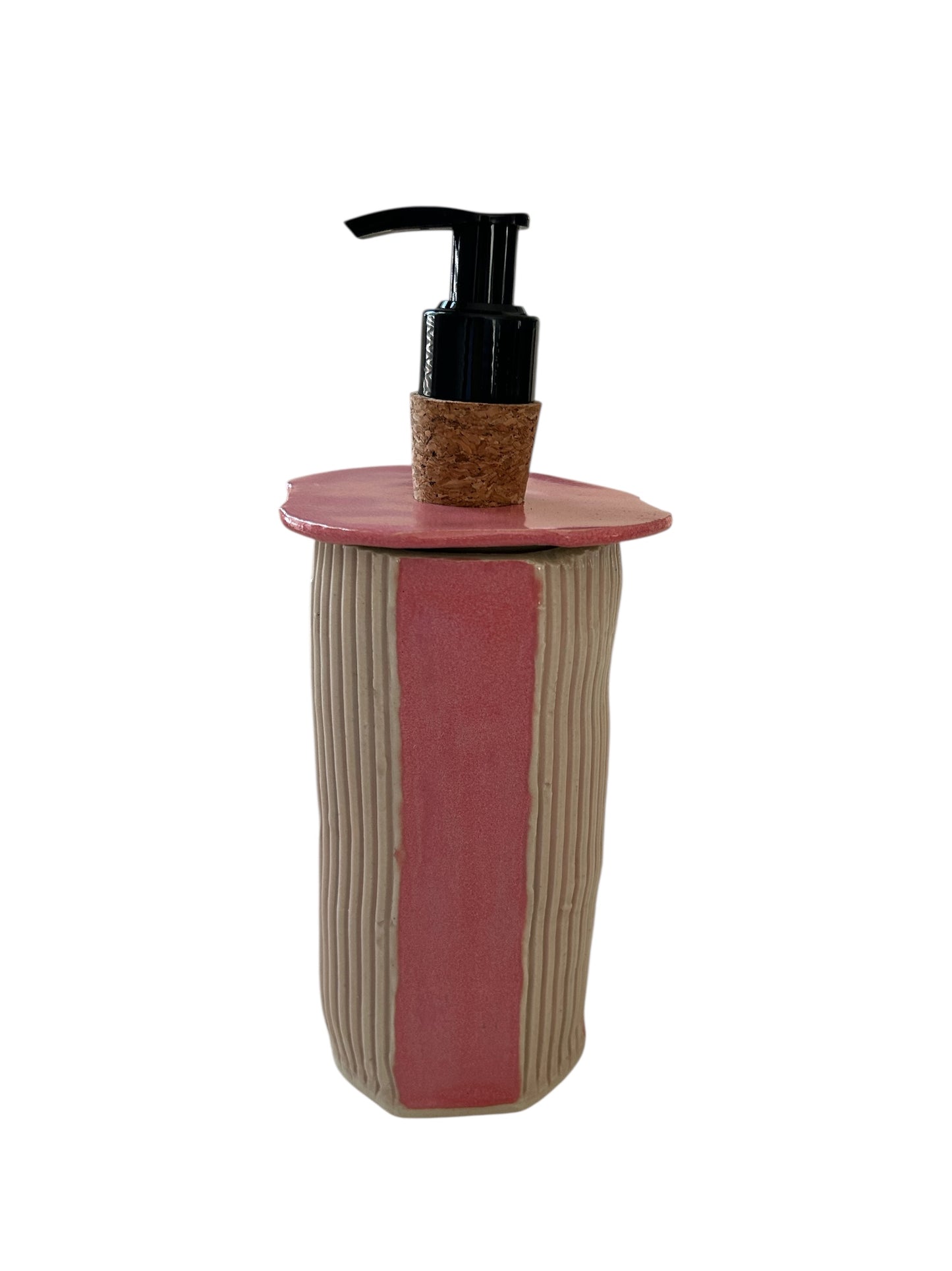 Shampoo or Conditioner Dispenser #1 in Pink Satin and Blush