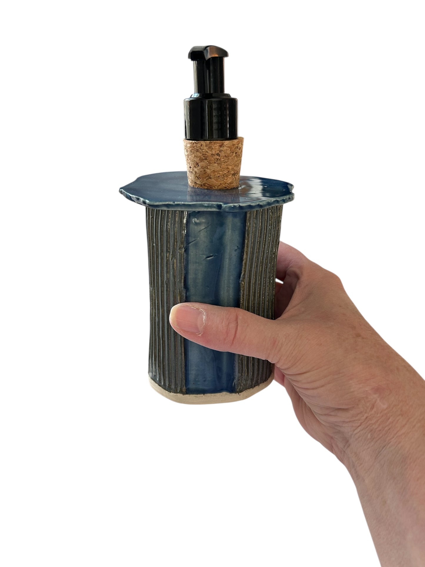 Liquid Soap Dispenser #3 in Midnight Blue