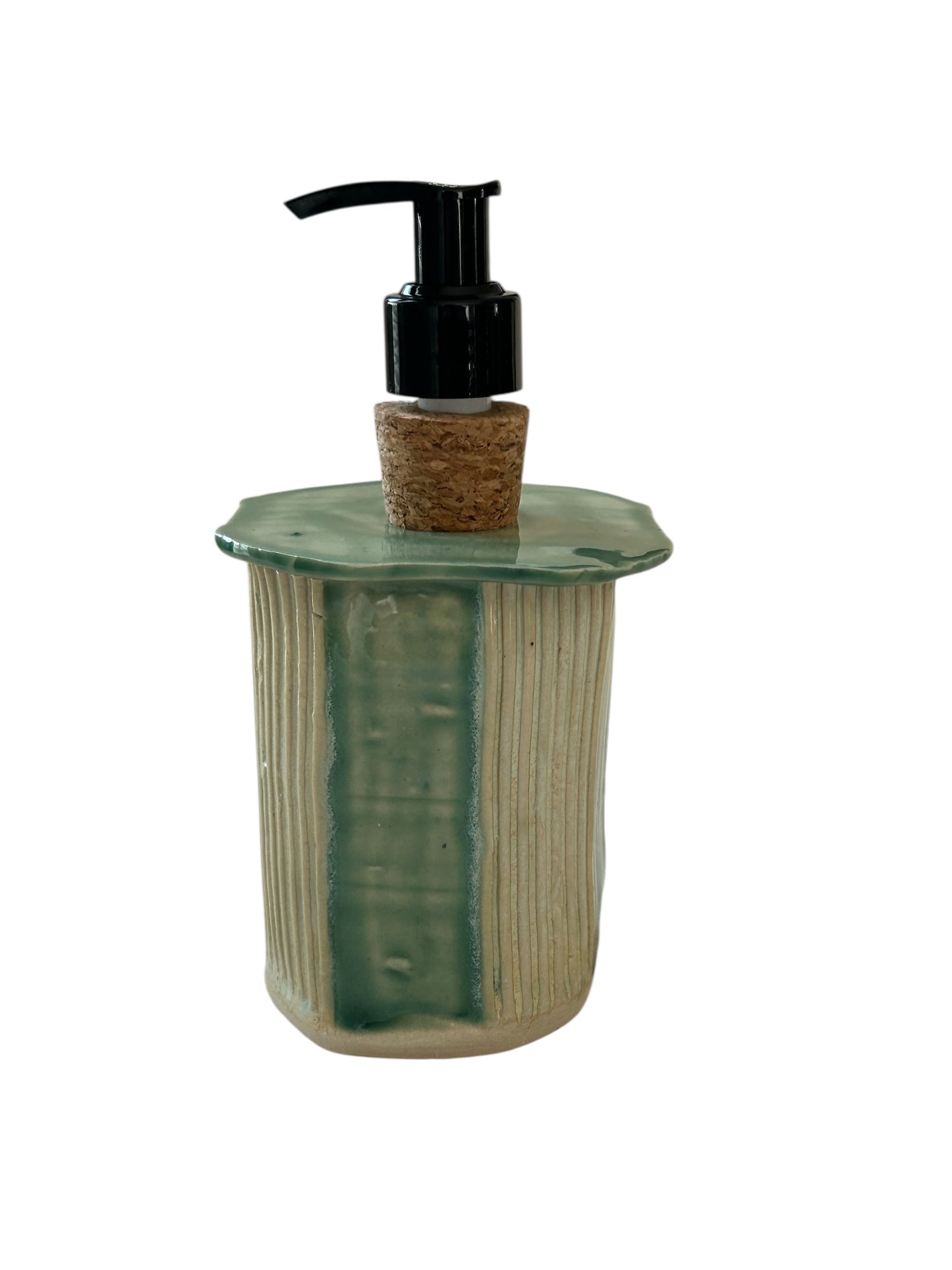 Liquid Soap Dispenser #4 in Translucent Jade