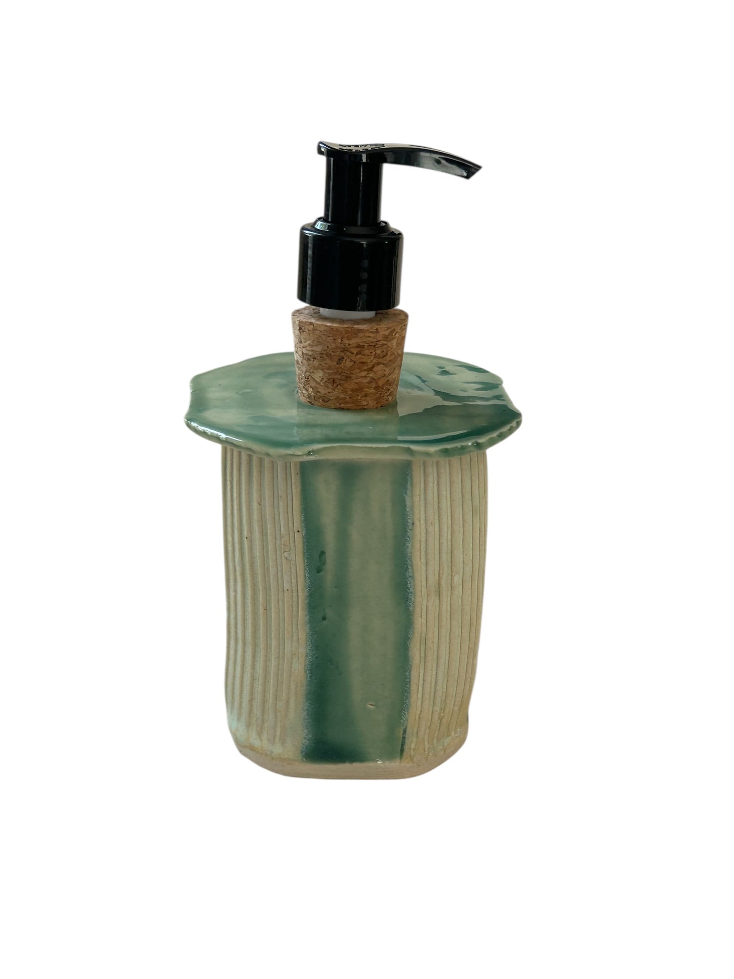 Liquid Soap Dispenser #4 in Translucent Jade