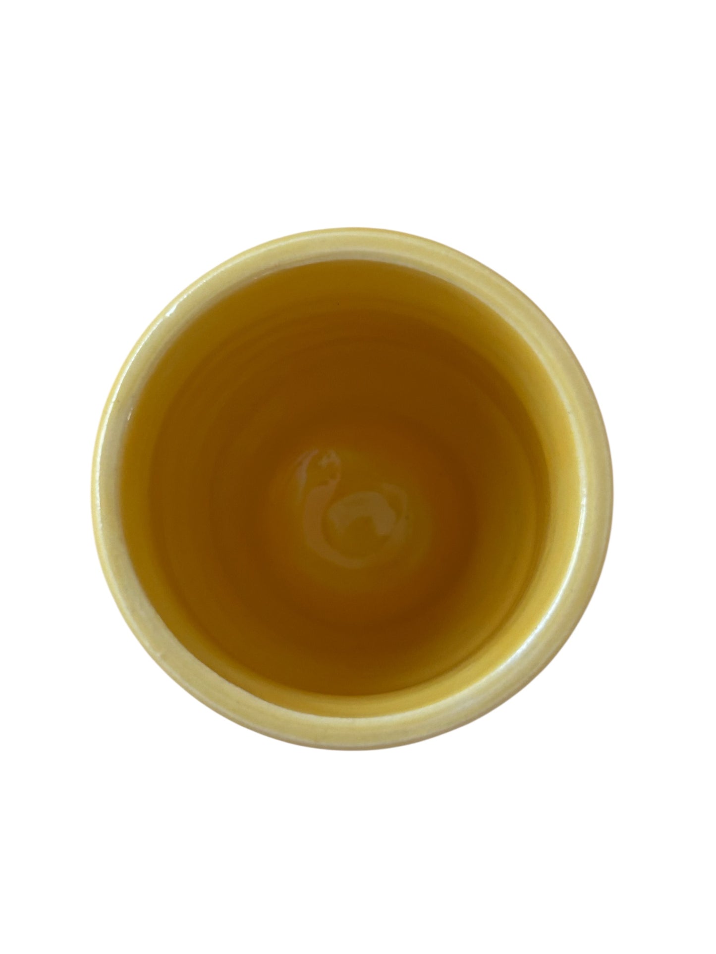 Small Fluted Cup #1 in Daffodil Yellow