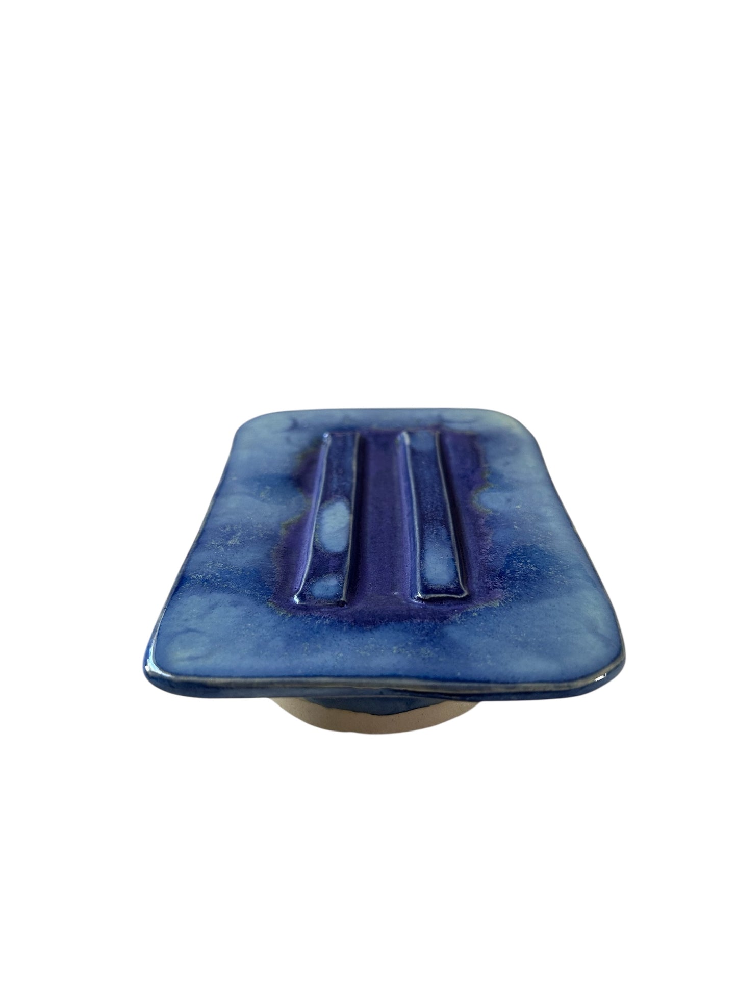 Pedestal Soap Dish #50 in Aspen Blue