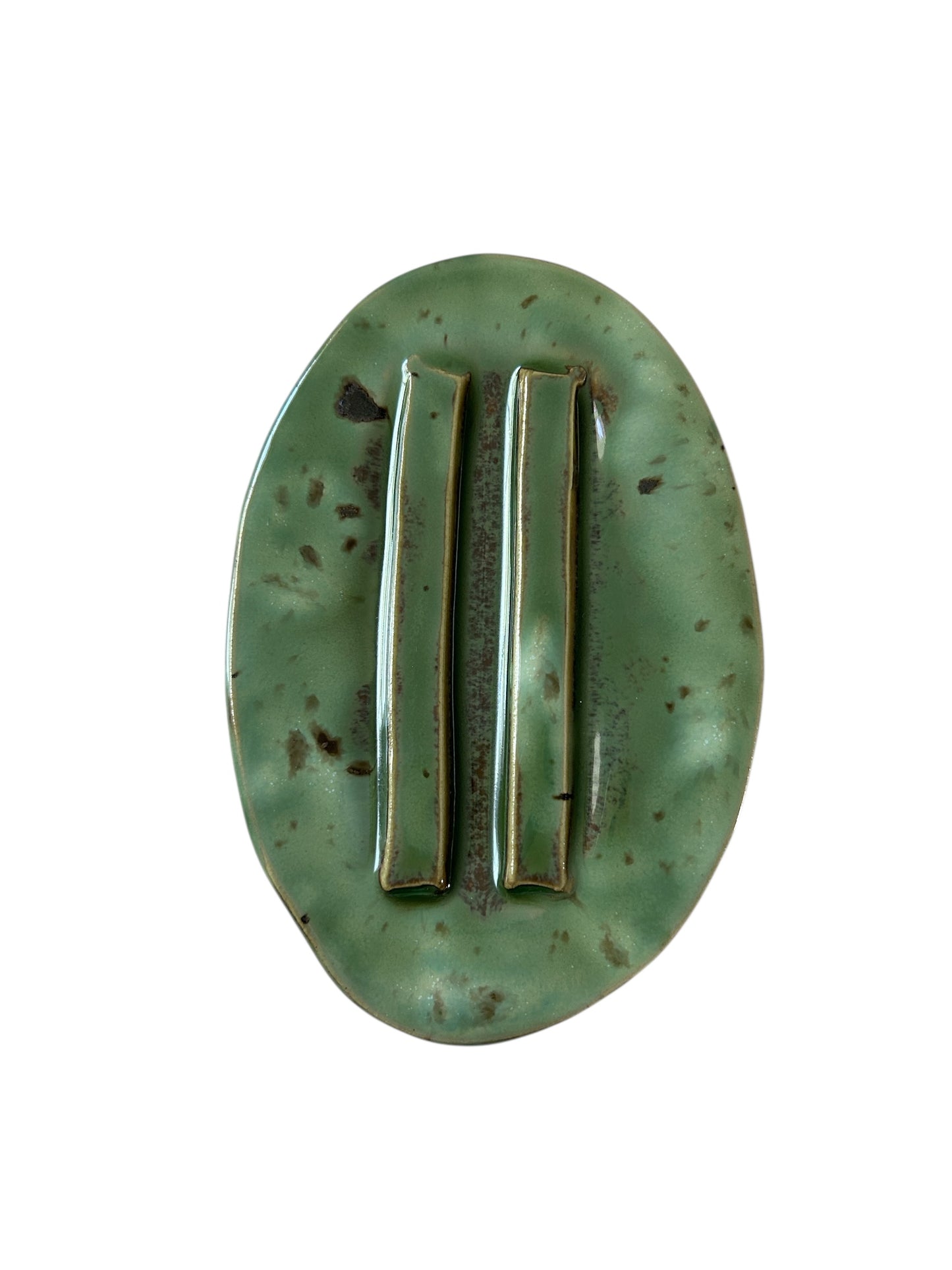 Pedestal Soap Dish #51 in Aspen Green