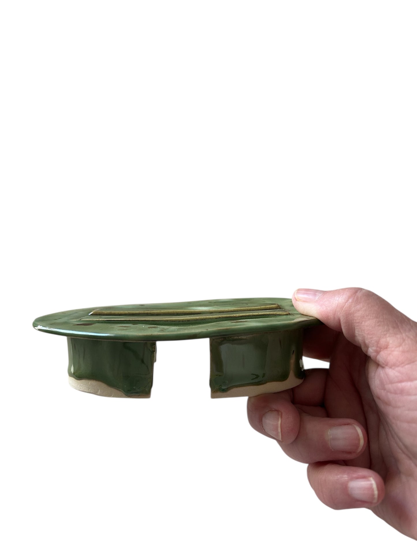 Pedestal Soap Dish #51 in Aspen Green