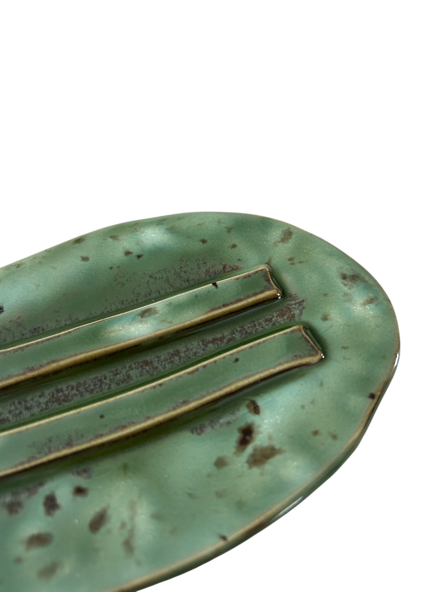 Pedestal Soap Dish #51 in Aspen Green