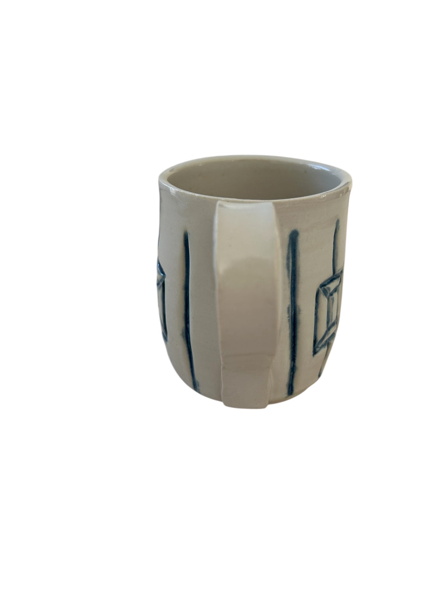 Carved Minimalism Mug #4 with Santa's Buckle Designs