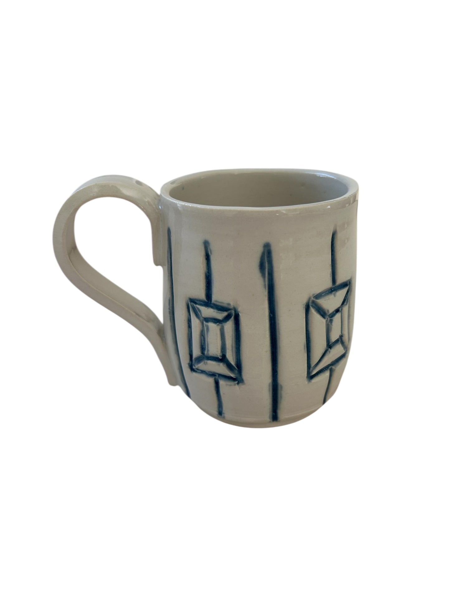 Carved Minimalism Mug #4 with Santa's Buckle Designs