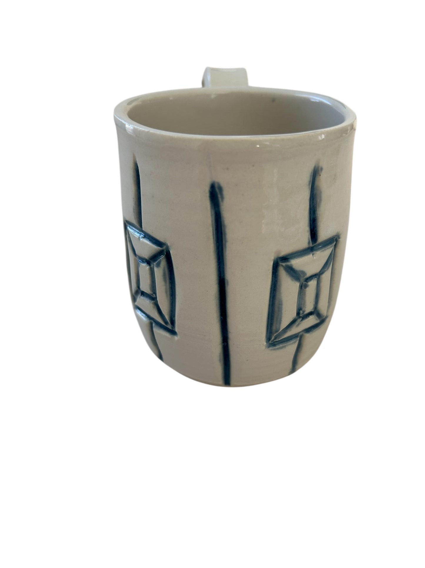 Carved Minimalism Mug #4 with Santa's Buckle Designs