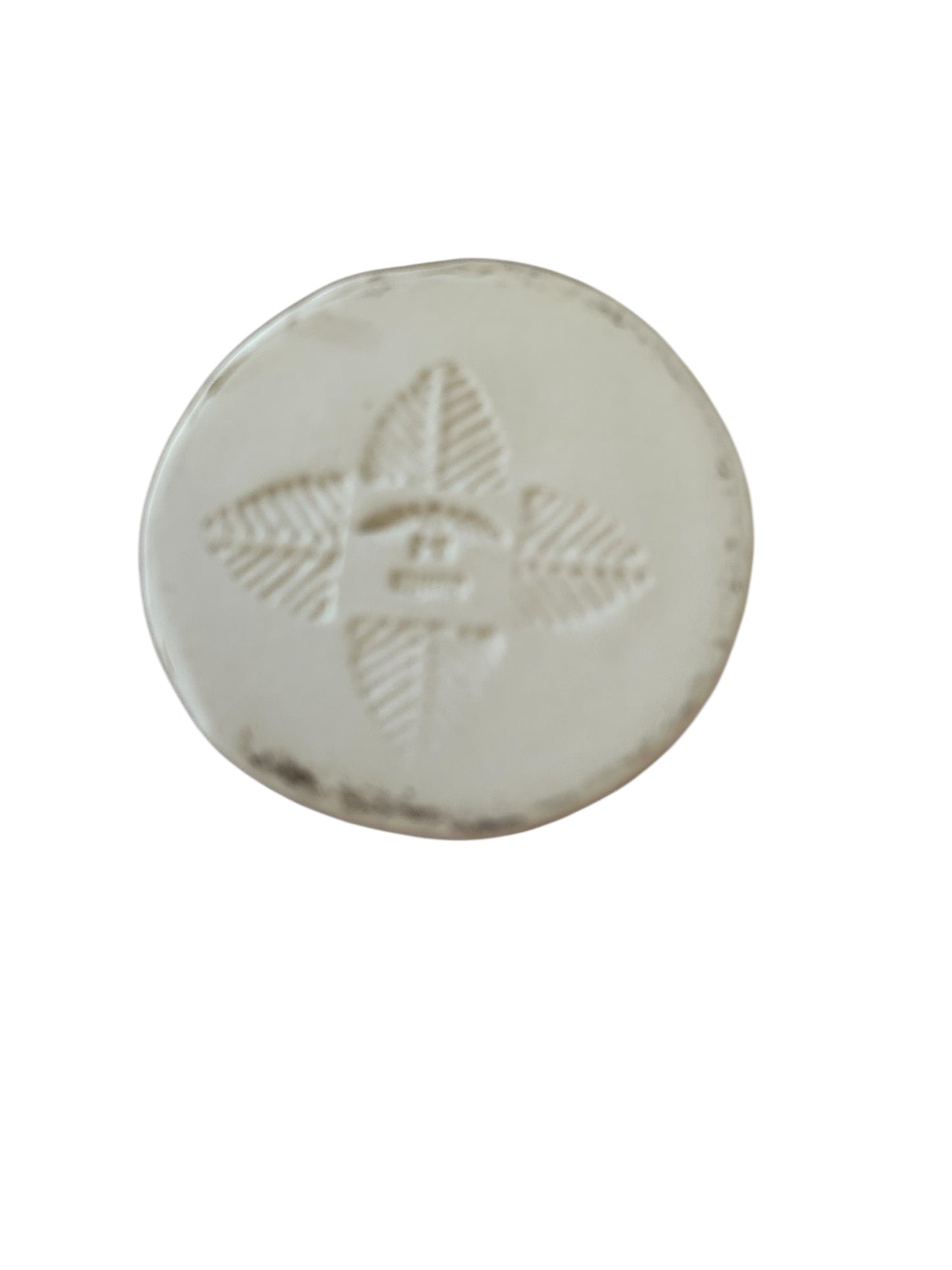 Tall Handpainted Vase #31 with Pinecones Designs