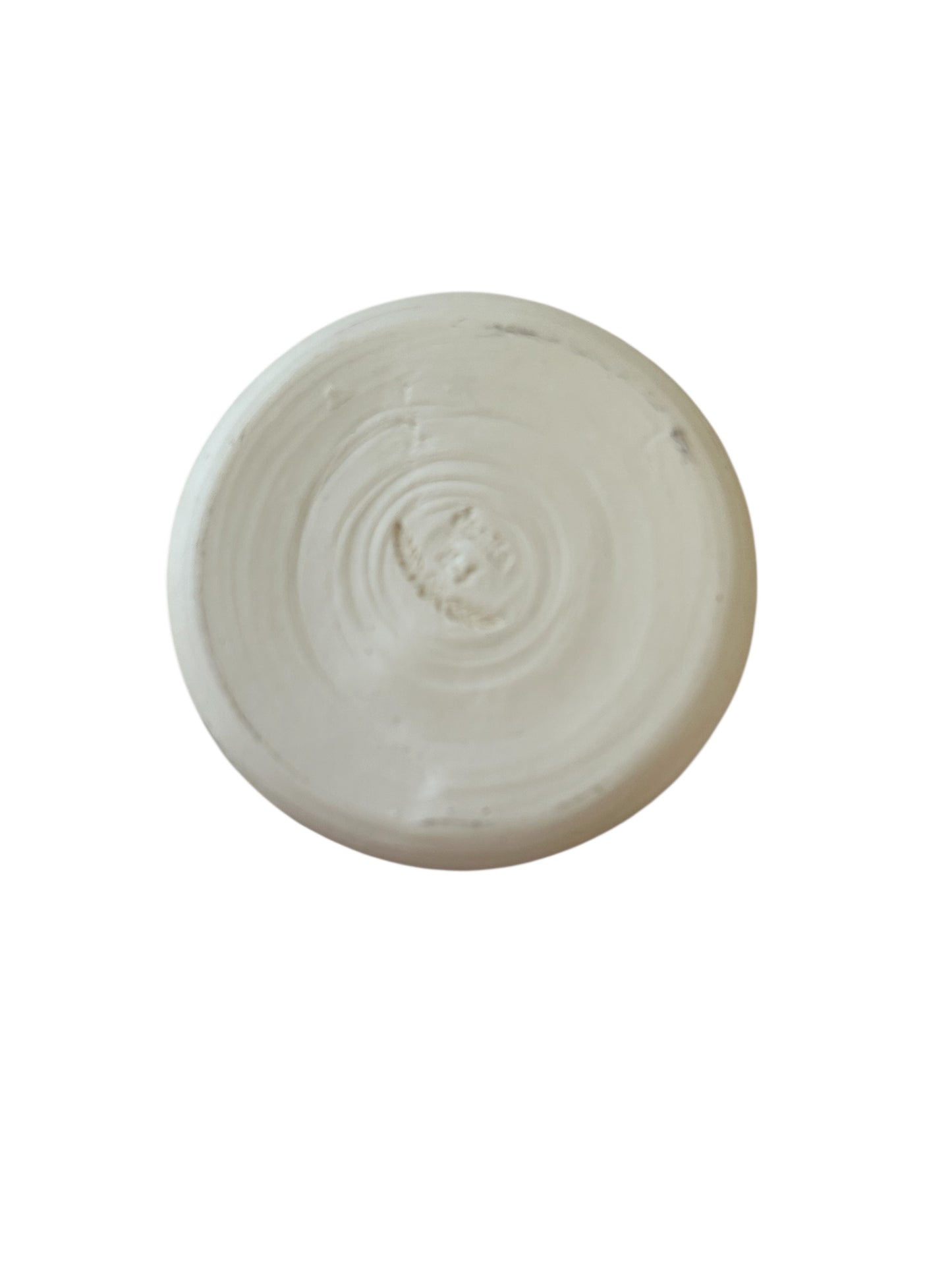 Small Wheel-Thrown Block Winter Tree Vase #14 in Winter Blue