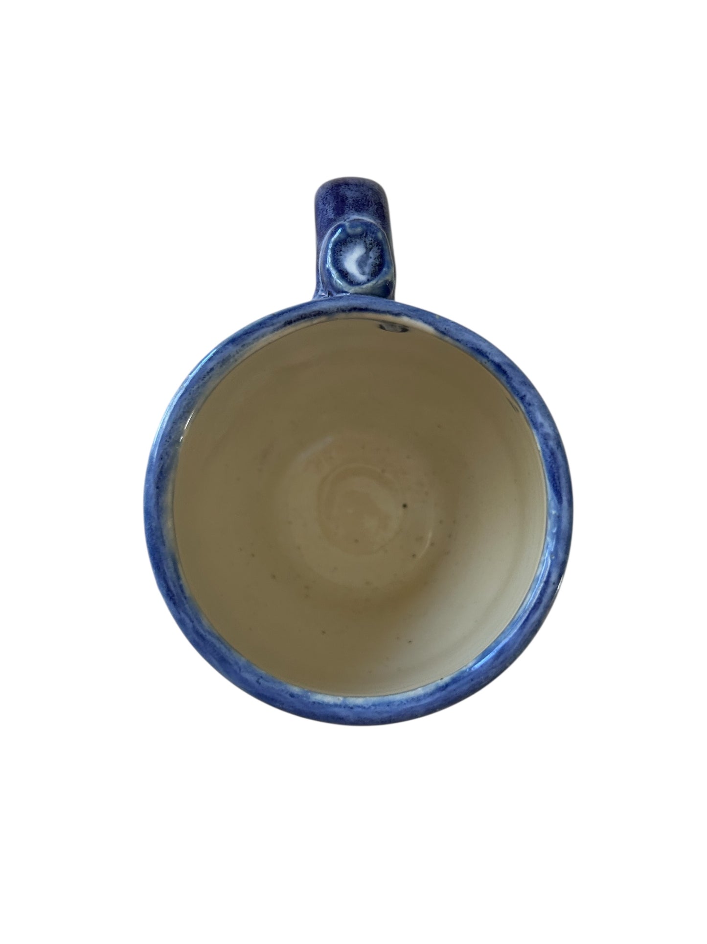 Chubby Mug #19 with Color Blocked Winter Tree Designs