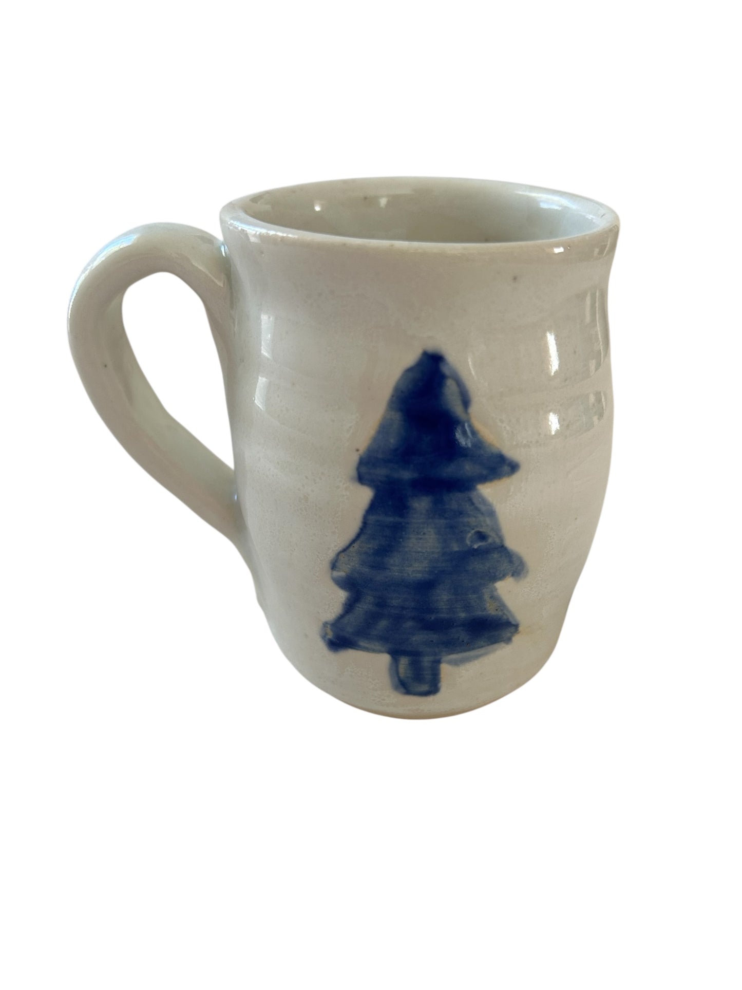 Complete Winter Trees Dinnerware Set #16 with Color Blocked Tree Designs