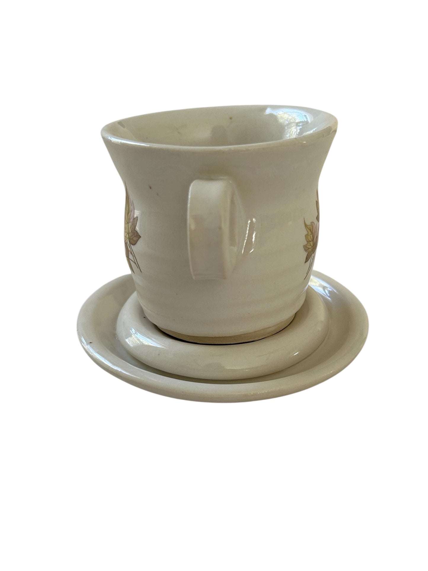 Woodland Tea Cup #48 with Cute Fawn and Squirrel Designs