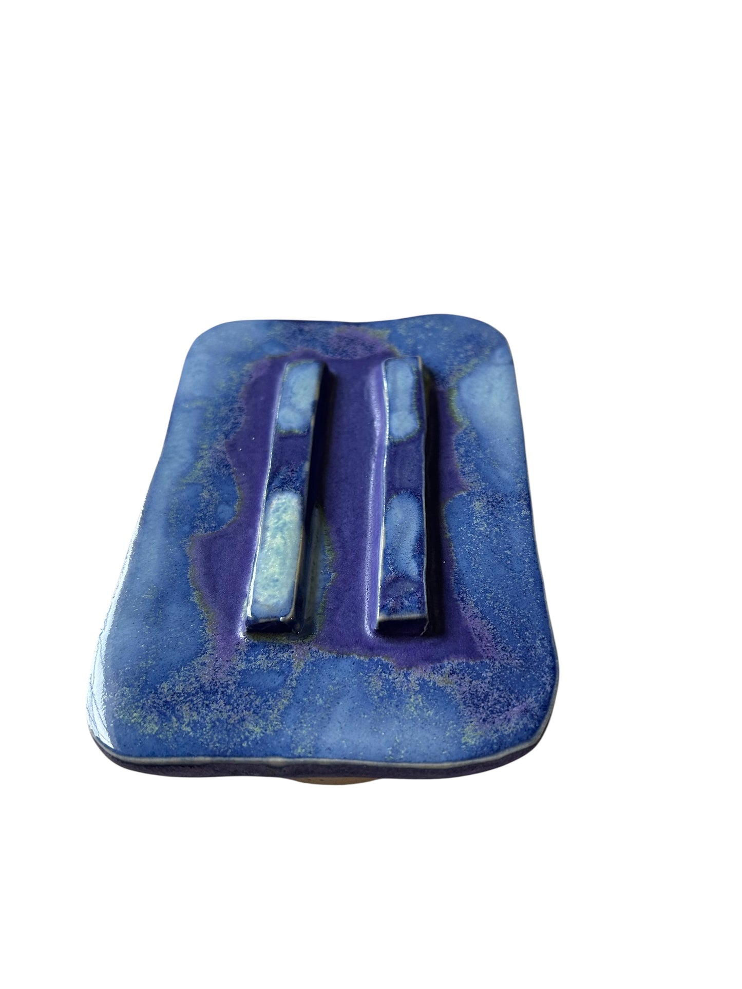 Pedestal Soap Dish #53 in Aspen Blue