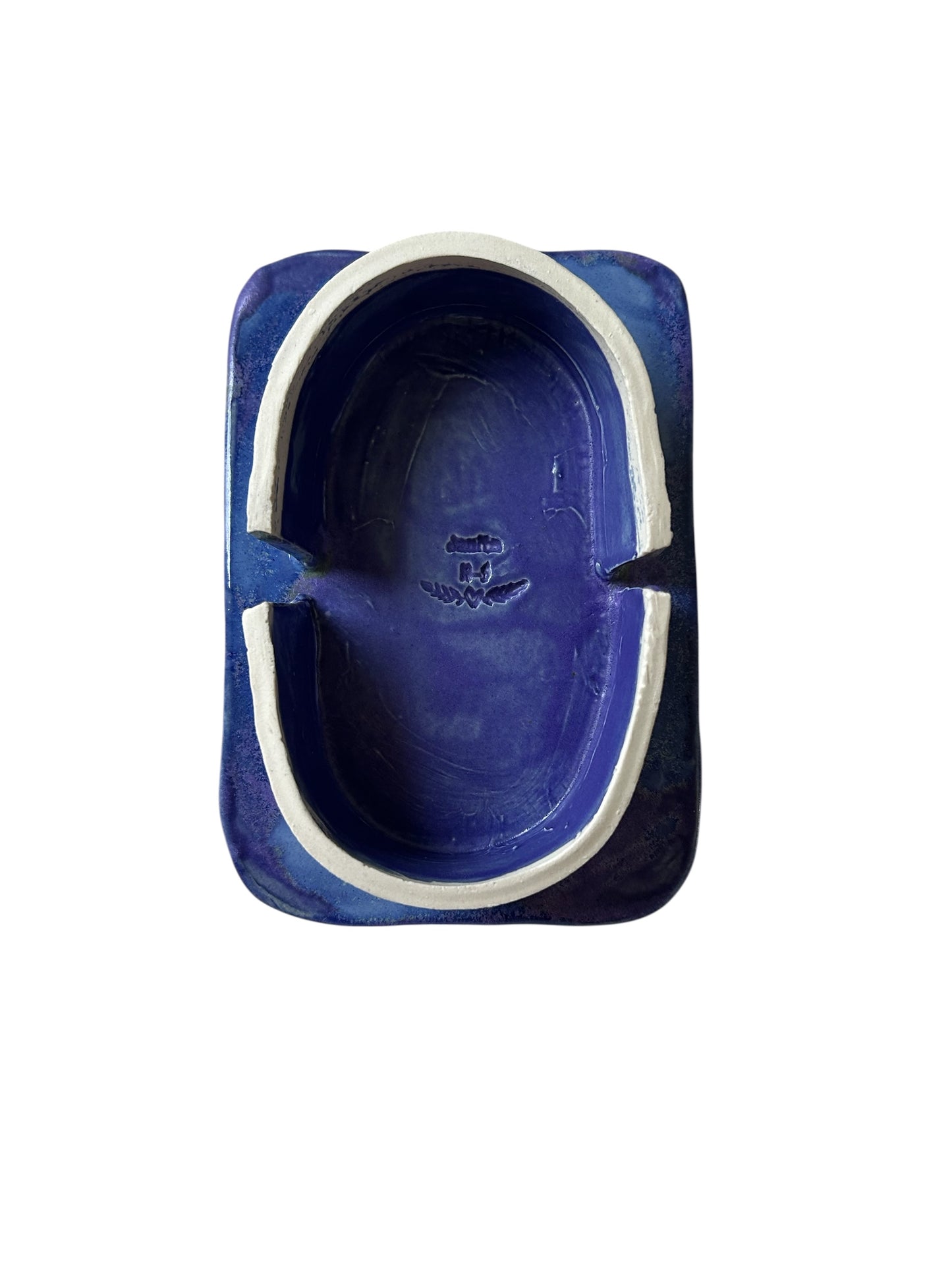 Pedestal Soap Dish #53 in Aspen Blue