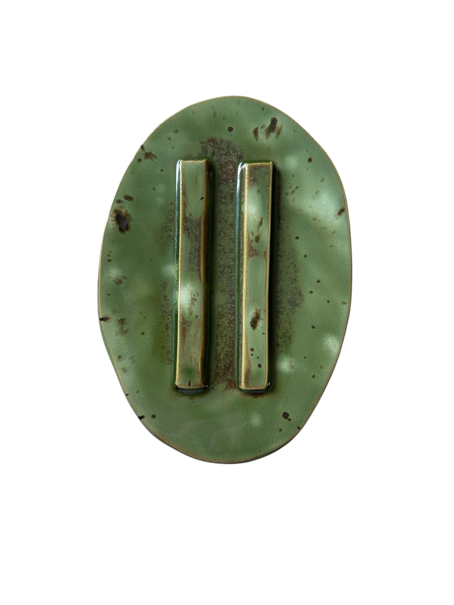 Pedestal Soap Dish #54 in Aspen Green