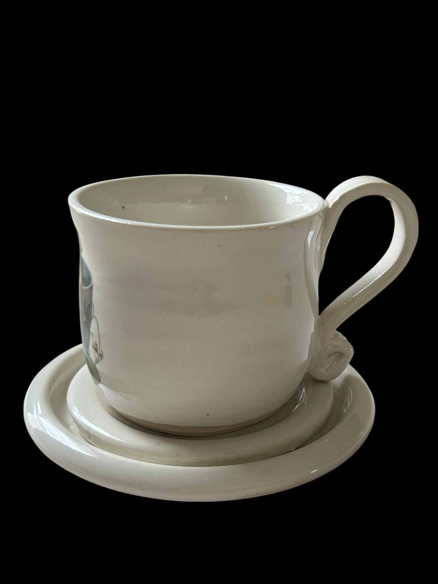 Dormouse Tea Cup #1 with Matching Saucer
