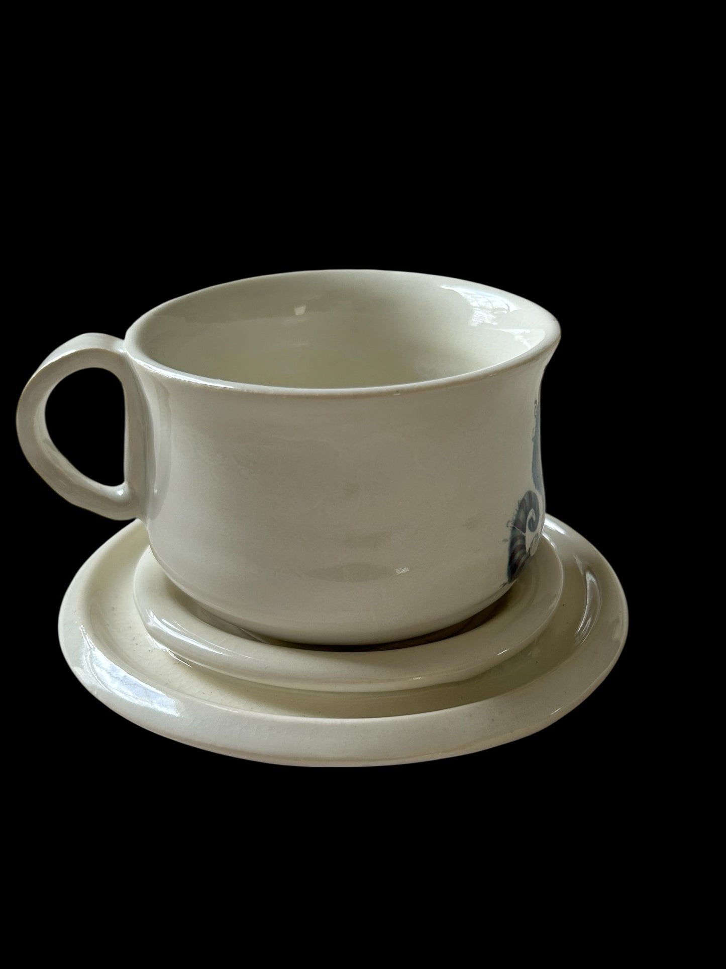 Cheshire Cat Tea Cup #1 with Matching Saucer