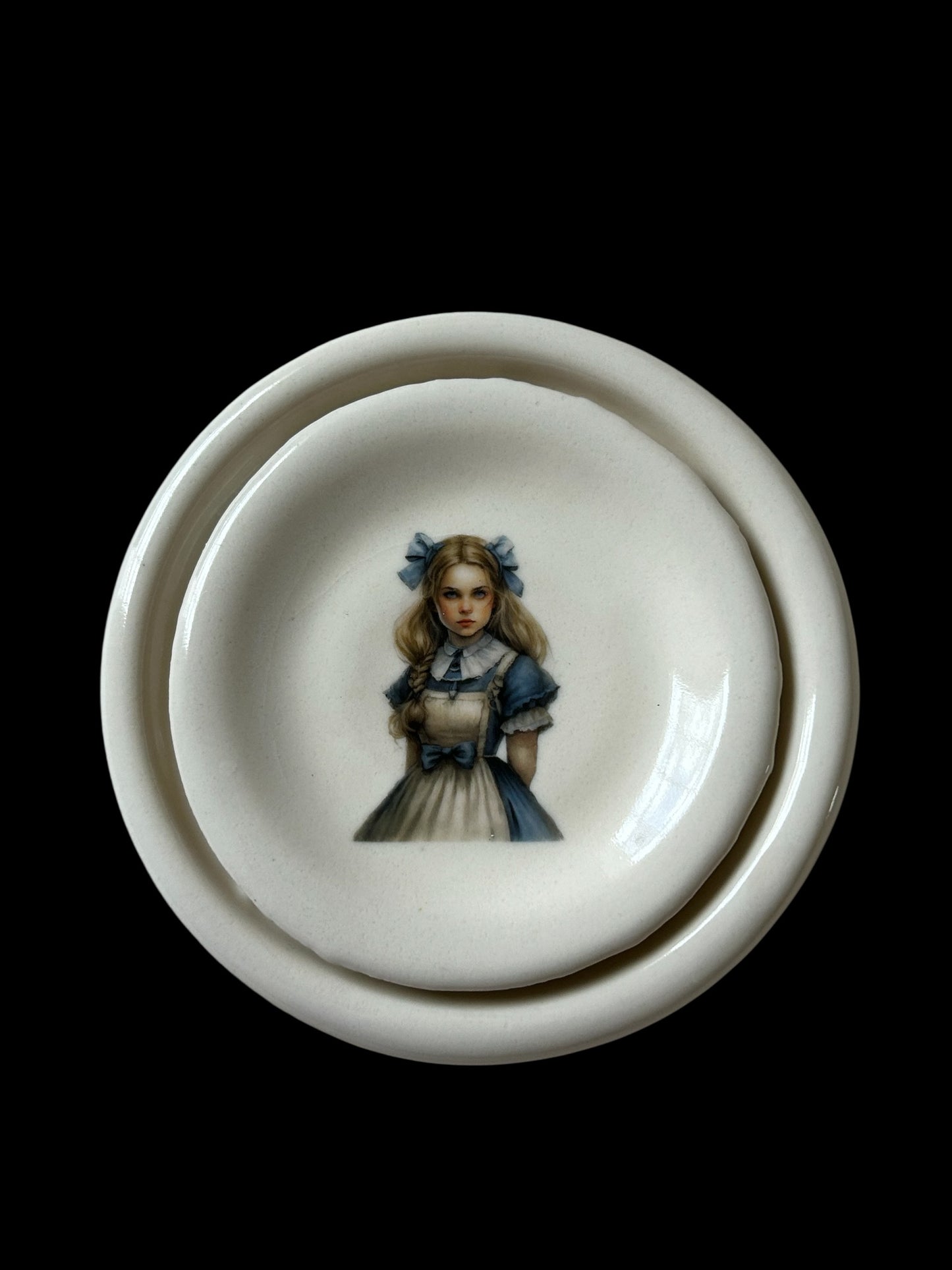 Alice in Wonderland Tea Cup #1 with Matching Saucer